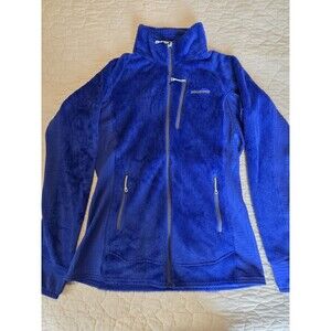 Patagonia R2 Regulator Full Zip Fleece Jacket Womens Medium Purple Blue Gorpcore